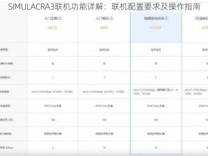 SIMULACRA3联机功能详解：联机配置要求及操作指南