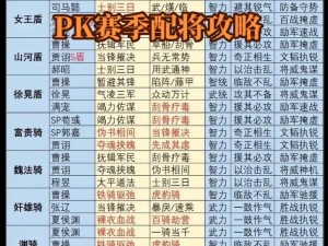 国志战略版PK赛季陆抗战法攻略：陆抗核心阵容搭配指南