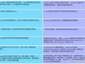 javascriptjava 性分类：高性能的编程语言