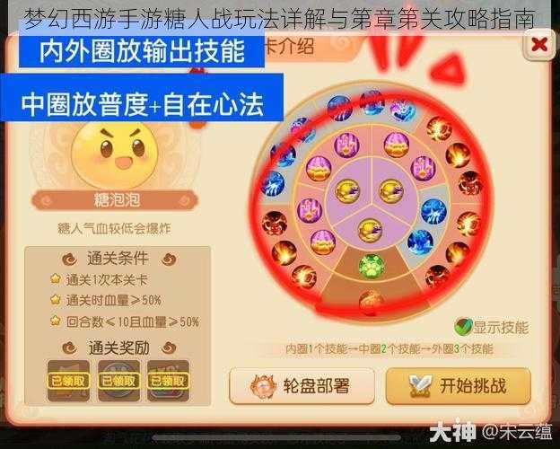 梦幻西游手游糖人战玩法详解与第章第关攻略指南