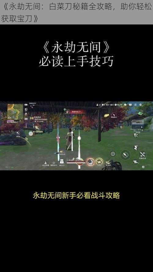 《永劫无间：白菜刀秘籍全攻略，助你轻松获取宝刀》