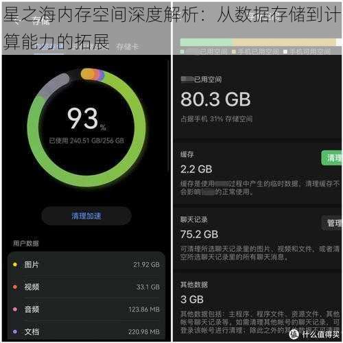 星之海内存空间深度解析：从数据存储到计算能力的拓展