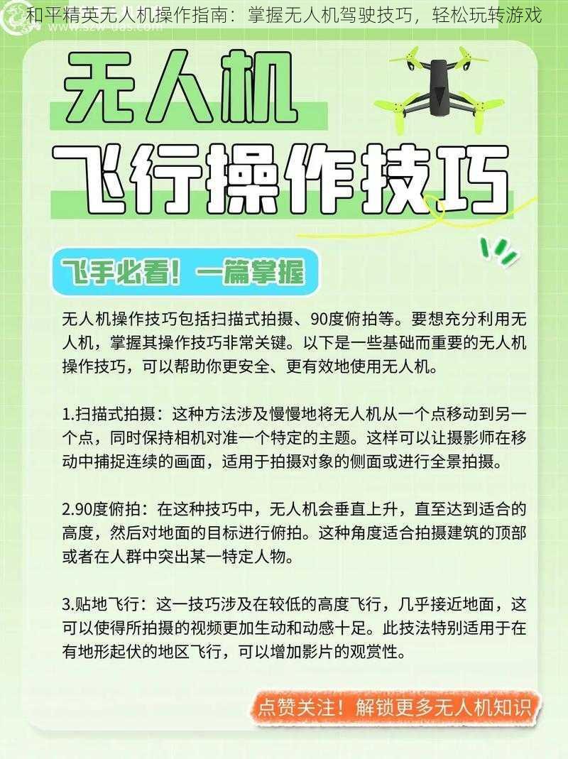 和平精英无人机操作指南：掌握无人机驾驶技巧，轻松玩转游戏