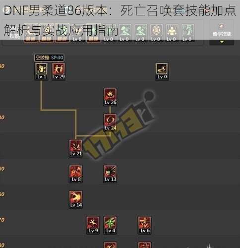 DNF男柔道86版本：死亡召唤套技能加点解析与实战应用指南